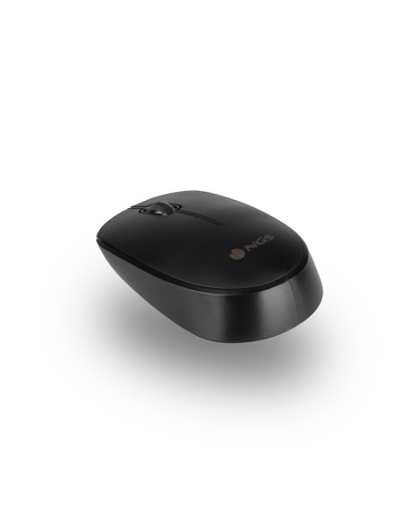 NGS Allure Kit, AZERTY, FR teclado Ratón incluido RF inalámbrico Francés Negro