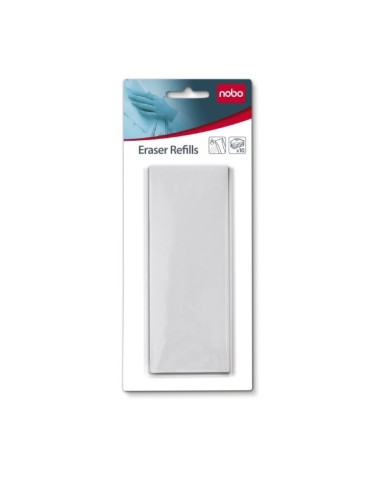 Nobo Recambio borrador para pizarra blanca magnética blister (10)