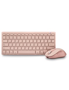 NGS FANTASY (QUERTY, ES) teclado Ratón incluido Universal RF Wireless + Bluetooth QWERTY Español Rosa