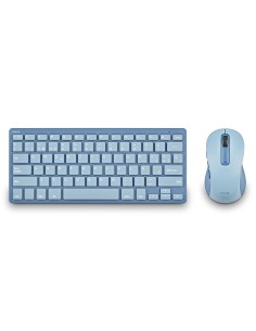 NGS FANTASY (QUERTY, ES) teclado Ratón incluido Universal RF Wireless + Bluetooth QWERTY Español Azul