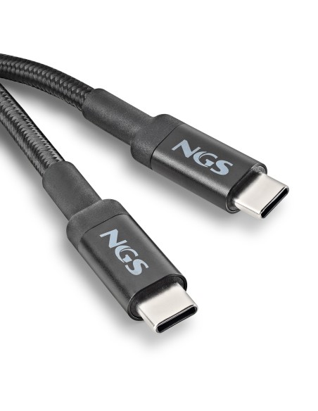 NGS Cable carga rapida USB C A USB C 100w 3M