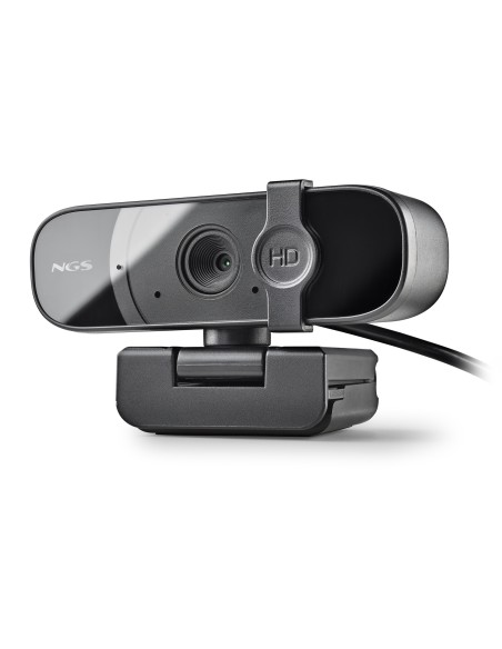 CAMARA WEBCAM  NGS  PC FHD 1920 X 1080 CONEXION 2.0 USB  MICROFONO INCORPORADO
