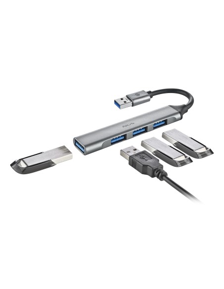 NGS HUB 4 PUERTOS USB  1 X USB 3.2, 3 X USB 2.0
