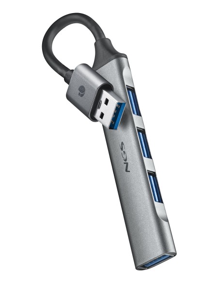 NGS HUB 4 PUERTOS USB  1 X USB 3.2, 3 X USB 2.0