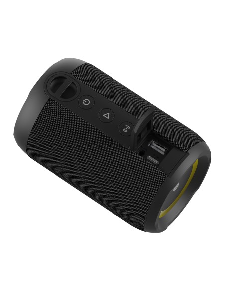 NGS ALTAVOZ PORTATIL BT, LUCES RGB IPX7