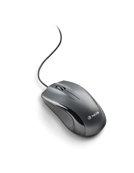 NGS Ratón Musk Láser Cable 1200 DPI