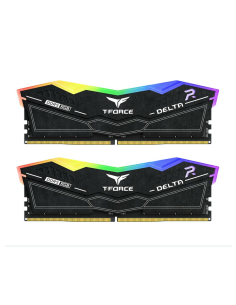 DDR5 TEAMGROUP T-FORCE DELTA RGB 16GB X2 6400 NEGRO