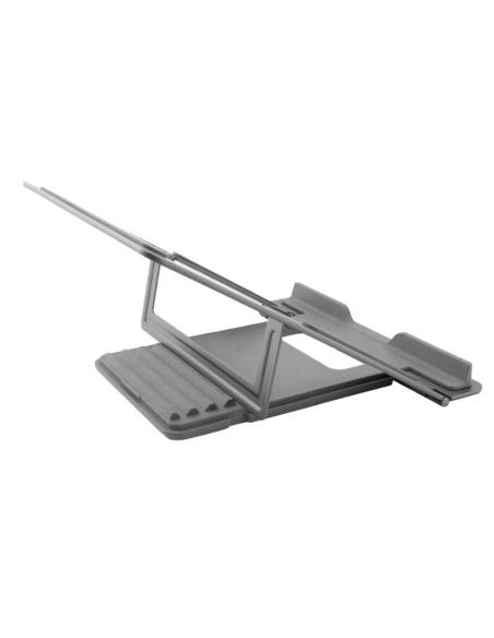 COOLBOX Soporte Portátiles 17" Regulable Aluminio