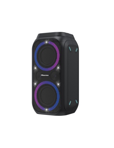 ALTAVOZ PORTATIL HISENSE PARTY ROCKER 160 2.0 160W BT USB NEGRO