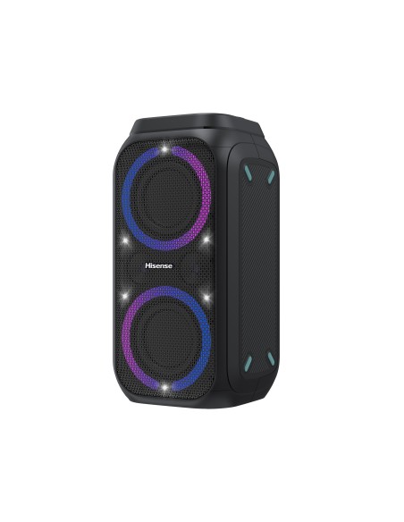 ALTAVOZ PORTATIL HISENSE PARTY ROCKER 160 2.0 160W BT USB NEGRO