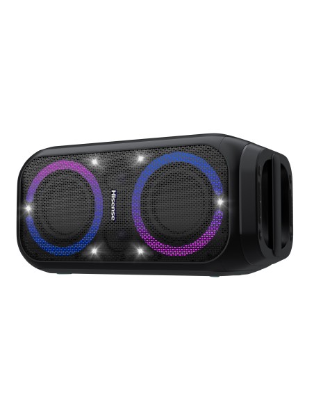 ALTAVOZ PORTATIL HISENSE PARTY ROCKER 160 2.0 160W BT USB NEGRO