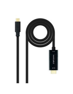 Nanocable Conversor USB-C HDMI Negro, 5 m