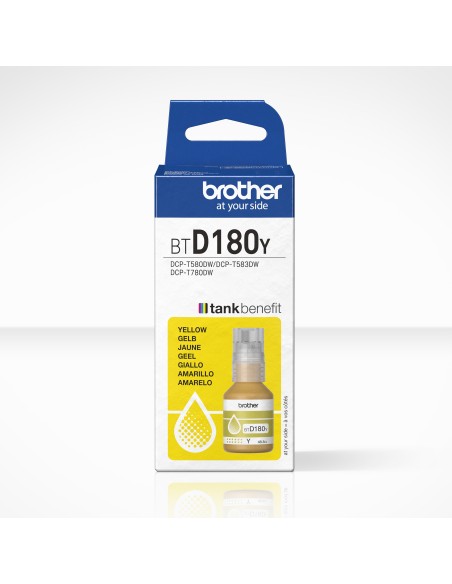 Brother Botella BTD180Y Amarillo