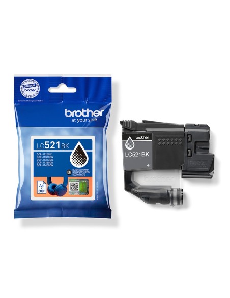Brother Cartucho LC521BK Negro