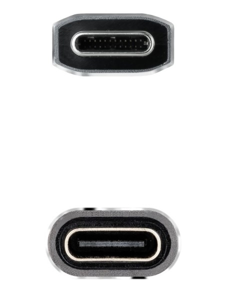 Nanocable Cable USB 3.2 GEN2x2 100W C M-H 1 m