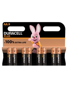 Duracell Plus Power Pila Alcalina AA LR6 Blister*8