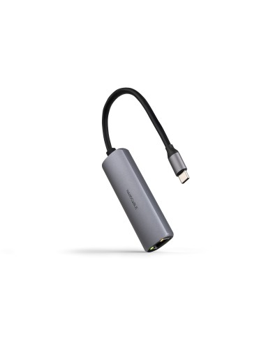 Nanocable Conversor USB-C Ethernet carga PD