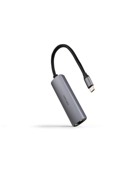 Nanocable Conversor USB-C Ethernet carga PD
