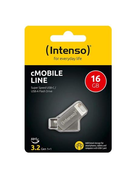 8Intenso Lápiz USB cMobile USB 3.0 + TypeC 128GB