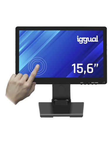iggual Monitor táctil capacitivo 15,6" 16 9 HD+