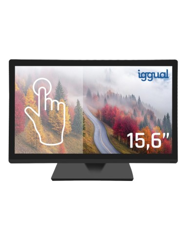 iggual Monitor táctil resistivo 15,6" 16 9 HD+
