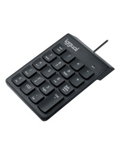 iggual Teclado numérico USB CK-NUM-19T negro