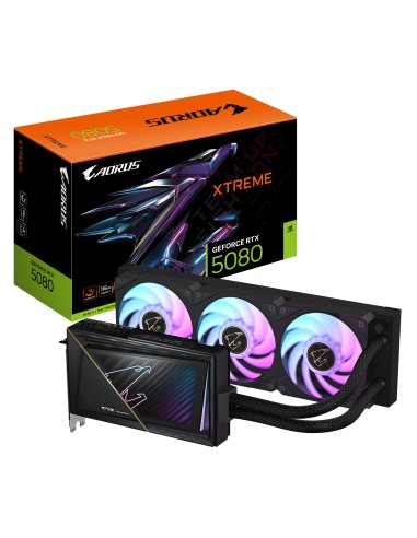 TARJETA GRAFICA GAMING GIGABYTE 5080 RTX AORUS 16GB GDDR7