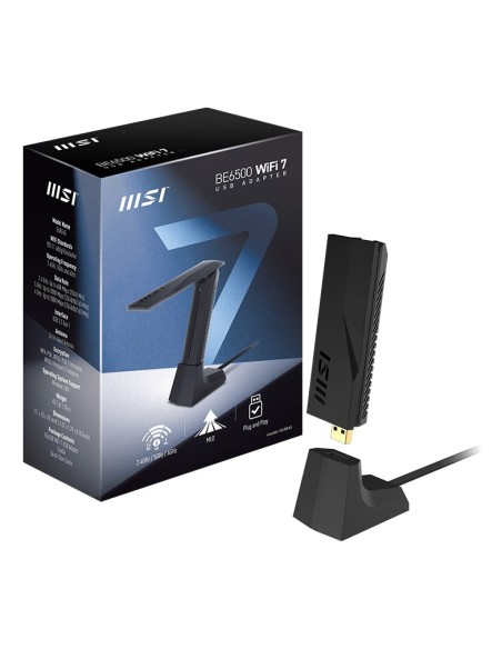 MSI GUBE65 BE6500 WiFi7 USB Adapter