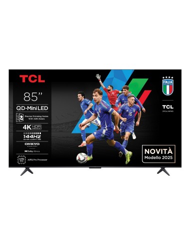 TCL 85C6K TV 85" UHD MINILED GOOGLETV 144HZ ONKYO