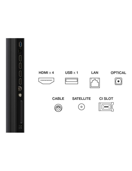 TCL 85C6K TV 85" UHD MINILED GOOGLETV 144HZ ONKYO