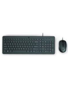 HP TECLADO Y RATON CON CABLE HP150 NEGRO