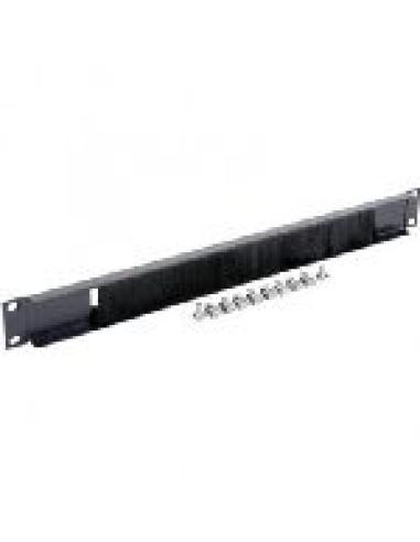 GEMBIRD GUIA CABLE CEPILLO 1U PARA RACK 19