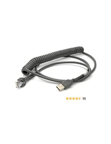 METROLOGIC CABLE USB RIZADO 53235B PARA LECTOR CODIGOS SERIE MS-9500
