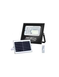 FOCO PROYECTOR LED SOLAR 25W IP66 PANEL POLICRISTALINO BLANCO FRIO