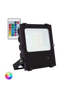 FOCO PROYECTOR LED 50W IP66 RGB CON MANDO A DISTANCIA