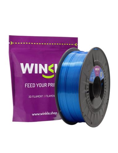 WINKLE FILAMENTO AZUL ACERO PLA SILK 1.75MM 300 GRBLUE STEEL