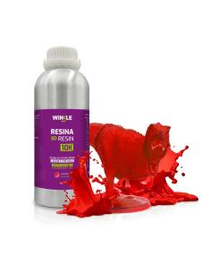 WINKLE RESINA LAVABLE AL AGUA CRISTAL ROJO