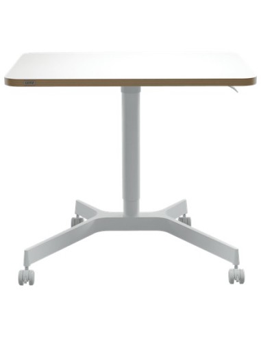 LEITZ MESA ERGO BLANCAregulable en altura neumatica   tablero 80x60