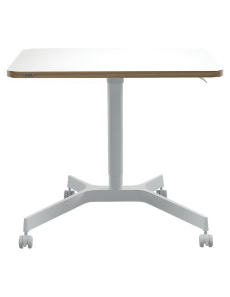 LEITZ MESA ERGO BLANCAregulable en altura neumatica   tablero 80x60