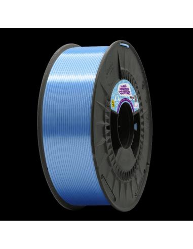 WINKLE FILAMENTO AZUL SONRISA DE MARIA PLA SILK 1.75MM 1 KGFilamento solidario el 50% se donará a la Fundación de apoyo al cánce