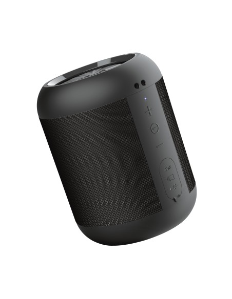 TRUST ALTAVOCES BLUETOOTH ROKKOPOTENCIA 5W RMS - RESISTENTE AL AGUA IPX5 - 20H REP - MIC INCORPORADO - AUXILIAR 3.5mm - MICROSD