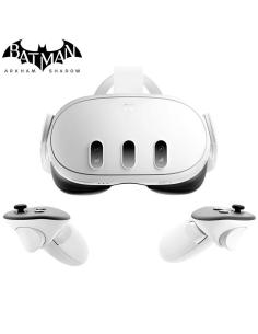 META QUEST GAFA DE REALIDAD VIRTUAL 3 512GB BLANCO +JUEGO BATMAN: ARKHAM SHADOW