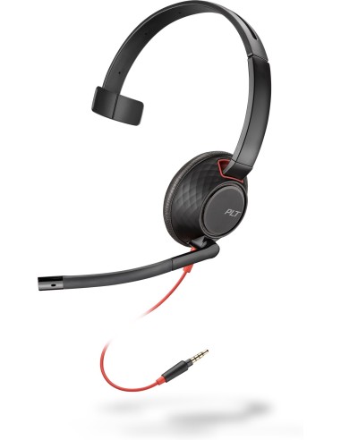 PLANTRONIC MONOAURAL CON MICRO BLACKWIRE 5210T CON 1 JACK 3.5MM