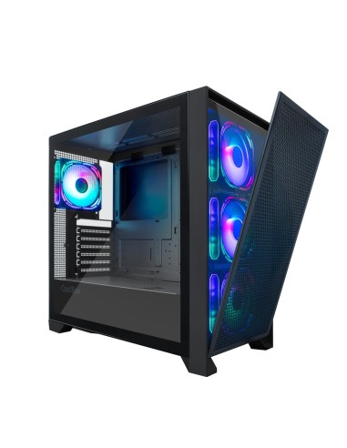 Coolbox Caja Gaming ATX Ge-2000 DualView S Fte