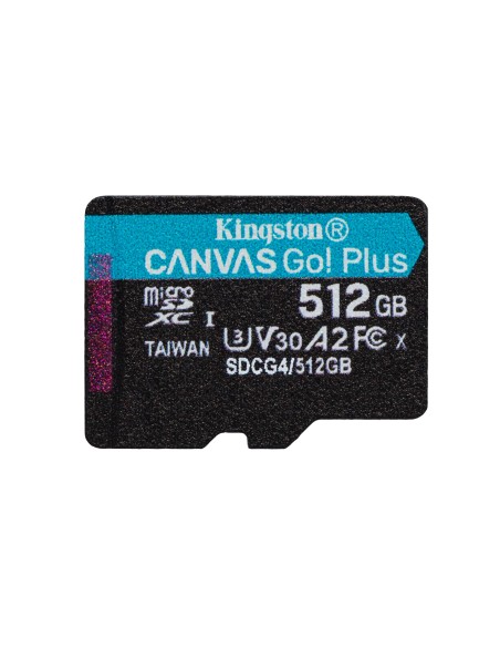 Kingston microSD Canvas Go! Plus 4 512GB 200 MB-s