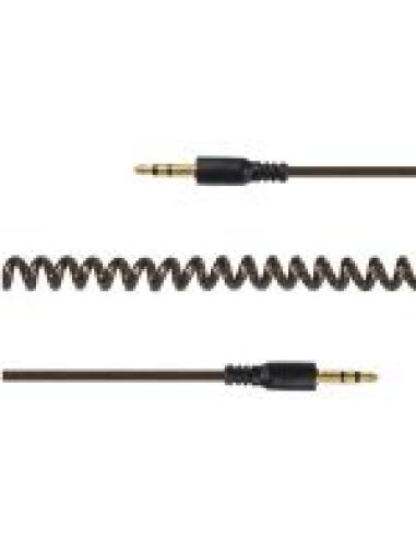 GEMBIRD CABLE DE AUDIO ESPIRAL ESTEREO DE 3.5MM 1.8M