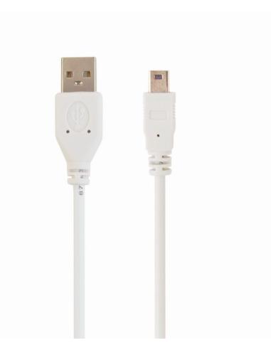 GEMBIRD CABLE USB A MINI USB 0.9M BLANCO