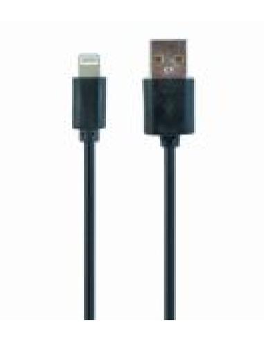 GEMBIRD CABLE USB A LIGHTNING 3M NEGRO