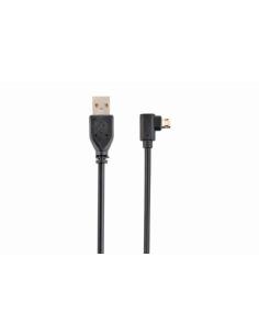 GEMBIRD CABLE USB 2.0 A-M/B-MICRO 1.8M EN ANGULO DE DOBLE CARA