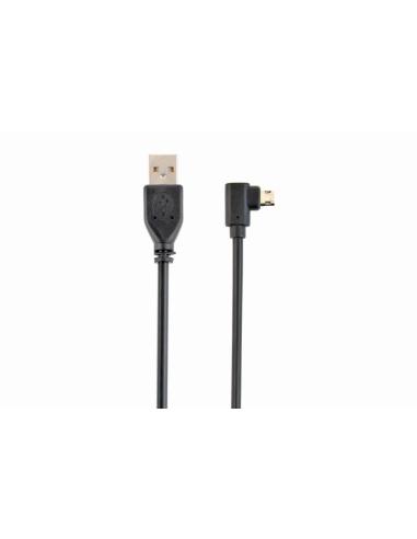 GEMBIRD CABLE USB 2.0 A-M/B-MICRO 1.8M EN ANGULO DE DOBLE CARA